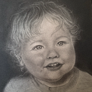 Portrait of Alfie. Een project van Realistische tekening,  Tekening y Tekening met potlood van shanwan - 08.08.2025