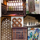 Embroidered Needle Lacemaking; old town doors. Design de acessórios, Bordado, Tecido, e Design têxtil projeto de Basma Alamoudi - 09.08.2025