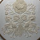 Tecnica di ricamo punto erba. Embroider, and Textile Design project by de_pica13 - 08.10.2025