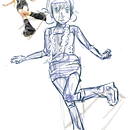 Dibujo de la figura humana Ein Projekt aus dem Bereich Zeichnung, Anatomische Zeichnung, Bildende Künste, Sketchbook und Skizzenentwurf von Gabriela Carrasco - 11.08.2025