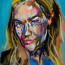 Retrato de mujer. Un progetto di Disegno artistico, Disegno, Belle arti, Illustrazione tradizionale e Disegno di ritratti di jordanlopezroberto - 13.08.2025