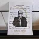 Ennio Morricone: The Master of Sound . % silviapianoforte tarafından hazırlanan Geleneksel illüstras, on, Çizim, Tablo, Sulubo, a Resim, Ve Baskı projesi - 08.14.2025