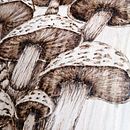 Pirograbado sobre madera. Un proyecto de Artesanía de Arlette Cassot - 16.08.2025