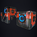 Proyecto Robot V1 (Prop videogame). Projekt z dziedziny 3D,  Modelowanie 3D,  Projektowanie 3D, Malarstwo c, frowe, Gr, komputerowe i Concept art użytkownika San Chris Ma - 22.08.2025