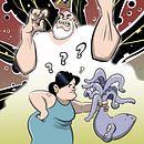 Colaboración con revista Narranación. Un projet de Illustration numérique de Manel Cruz - 26.08.2025