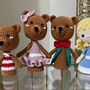 Marionetas a crochet ricitos de oro.. Un progetto di Amigurumi, Uncinetto e Textile Design di Rosa Angélica Navarro Ayala - 28.08.2025