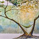 The hammock Ein Projekt aus dem Bereich Malerei und Aquarellmalerei von loedi - 31.08.2025