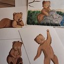 Grizzly : une aventure d’ourson. Un projet de Beaux Arts, Dessin, Illustration traditionnelle, Illustration jeunesse, Narration, Peinture , et Aquarelle de Claire - 31.08.2025