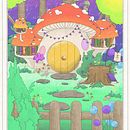 The Book Fairy House. Un progetto di Illustrazione digitale di Sonny Gardner - 01.09.2025
