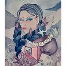 Ilustración oniríca - Lo Que Nos es Parte . Children's Illustration, Drawing, Editorial Illustration, Traditional illustration, Narrative, and Watercolor Painting project by Sole Acosta - 09.01.2025