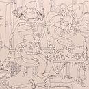 Quarto aleatório Ein Projekt aus dem Bereich Skizzenentwurf, Zeichnung, Bleistiftzeichnung, Traditionelle Illustration, Illustration mit Tinte, Aquarellmalerei und Sketchbook von jalmeidacn - 02.09.2025