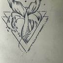 Alchimia delle Onde. Desenho de tatuagens, Ilustração tradicional, Ilustração botânica, Desenho, Criatividade, e Desenho a lápis projeto de roberta_tirocchi - 02.09.2025