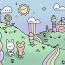 Kawaii drawing for Becky Cas course 😊. Character Design, Digital Illustration, and Manga project by Aurora Hruschka - 09.02.2025