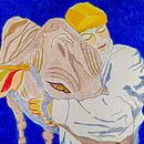 Abraço à Vaca - Curso "Desenho Expressivo" . Een project van  Tekening, Anatomisch tekenen,  Beeldende kunst, Schilderen met gouache, Tekening met potlood,  Portrettekening y Realistische tekening van Ginna Jorge - 02.09.2025