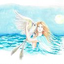 Stevie Nicks - Crystal Ein Projekt aus dem Bereich Aquarellmalerei und Zeichnung von Felipe Aragão - 03.09.2025