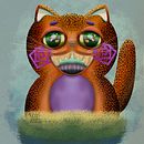 Un gato. Un projet de Dessin, Illustration traditionnelle, Illustration numérique , et Dessin numérique de Gloria Ramírez - 05.09.2025