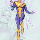 Amylia, the Psychic Elf. Un progetto di Fumetto, Disegno a matita, Character design, Illustrazione tradizionale e Disegno anatomico di p_bear87 - 07.09.2025