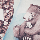 Get Well Soon. Un progetto di Illustrazione tradizionale, Disegno e Illustrazione infantile di Jetty Sporken - 08.09.2025