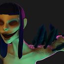 Tlahuelpuchi | 3D model. Un proyecto de Diseño de personajes y 3D de Daniel Parra Montoya - 08.09.2025