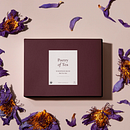 Poetry of Tea. Un projet de Br, ing et identité, Théorie des couleurs, Design , Gestion de la conception, Conception numérique, Conception éditoriale, Design graphique, Création de logos, T, pographie, Design t , et pographique de sofiherediaserafini - 09.09.2025