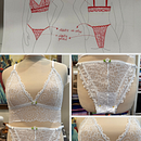Introduction to Lingerie Design and Creation - Final Project. Projekt z dziedziny Projektowanie mod, DIY, Wzornictwo, krawiectwo,  Sz i cie użytkownika Patrícia Contreiras Berrier - 09.09.2025