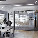 concrete office. Un progetto di Architettura d'interni, Progettazione 3D, Interior Design e Modellazione 3D di arkibeat182 - 09.09.2025