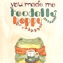 Greeting Cards of Frogs and Mushrooms . % Angela Boyle tarafından hazırlanan Markalaşma ve Kimlik, Dijital İllüstras, on, Editör, al Tasarım, Grafik Tasarım, Geleneksel illüstras, Ve on projesi - 09.09.2025