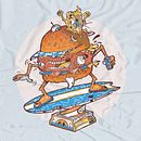 GUACALA LA HAMBURGA. Un proyecto de Diseño gráfico, Ilustración digital e Ilustración tradicional de antoniodelamarcha - 10.09.2025