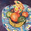 My Project for Gouache Painting: Create Vibrant Work of Art. Projekt z dziedziny Teoria barw,  Sztuki piękne, Malowanie gwaszami i  Malarstwo użytkownika Janet Evans - 11.09.2025