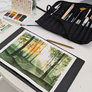 Landscape project . Pictura și Pictură în acuarelă de juakicc_84 - 09.11.2025