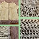 chaquetas top down sin mangas media temporada. Een project van Haken,  Modeontwerp, DIY, Textiel y Textielontwerp van Fanny Lavanchy Needham - 13.09.2025