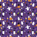 Halloween-themapatroon. Een project van Digitale illustratie, Traditionele illustratie, Patroonontwerp, Productontwerp y Kinderillustratie van daisydany - 14.09.2025
