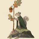 Autumn animal character. Un progetto di Illustrazione infantile, Illustrazione tradizionale, Illustrazione digitale, Disegno a matita e Character design di Raahat Kaduji - 14.09.2025