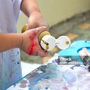 serigrafia con stencil. Printing, Screen Printing, Fashion Design, Textile Printing, and Textile Design project by steyvinorozco - 09.15.2025