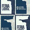 Feria Laboral UC 2025. Un projet de Illustration numérique, Design , Marketing, Br et ing et identité de Luis Soto - 16.09.2025