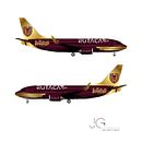 Diseño Gráfico Avión La Vinotinto . Design grafic de Jennifer Galviz - 09.17.2025