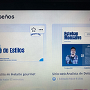 Guía de Estilo y Pág. web. Projekt z dziedziny Marketing treści użytkownika Naiyeli Hernández - 19.09.2025