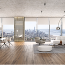 Apartamento en NY . % marketingraum360 tarafından hazırlanan Mimarlık, 3D, İç Mimarlık, İç Tasarım, Dijital Mimarlık, 3D Tasarım, Mimari İllüstras, on, Ve ArchVIZ projesi - 09.20.2025