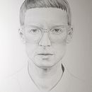 Práctica de retrato con lápices de grafito. Een project van  Tekening, Traditionele illustratie, Tekening met potlood,  Portrettekening y Realistische tekening van Eva - 20.09.2025