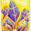 Tarocchi e natura Ein Projekt aus dem Bereich Kreativität, Traditionelle Illustration, Malerei, Malerei mit Acr und l von irene_saluzzi - 21.09.2025