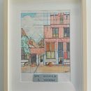 La callejuela de Vermeer: líneas y formas. Un proyecto de Pintura a la acuarela, Dibujo a lápiz e Ilustración con tinta de Nuzki Kajiya - 21.09.2025