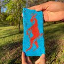 Estuche Jacquard: Macho Cabrio  Ein Projekt aus dem Bereich Crochet, Erweiterungsentwicklung, DIY, Musterdesign, Weben und Textildesign von Josefina Arriagada Ullrich - 24.09.2025
