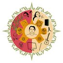 Hola, soy Héctor. Desenho, Ilustração tradicional, Ilustração vetorial, e Design para redes sociais projeto de Héctor Morales Franco - 25.09.2025