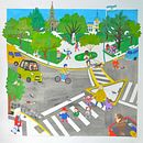 Plein in de lente. Een project van Kinderillustratie y Collage van oliviaynadamas - 28.09.2025