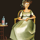 A Condessa…. Ilustração digital projeto de Ana Lozano - 28.09.2025