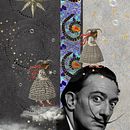    "Espírito Catalão" é o título da colagem digital que criei inspirada em Dalí, Gaudi e Miró.. Digital Illustration project by RACHEL PAGLIARINI - 09.29.2025