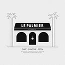 LE PALMIER. Een project van Grafisch ontwerp y Traditionele illustratie van Estudio Primo - 29.09.2025