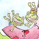 The new water slide. Un proyecto de Ilustración tradicional de Juan Manuel Sánchez Franco - 30.09.2025