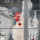 Het Venster van Verlangens. Een project van Digitale illustratie, Digitaal ontwerp y Collage van Hüma Özay - 30.09.2025