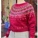 Mi Chaleco Jacquard @claireoobscure. Un projet de St, lisme, Théorie des couleurs, Art textile , et Design textile de claire_caraire - 01.10.2025